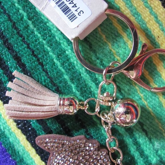 CRYSTAL AVENUE HORSE KEYCHAIN WITH BLING - Picture 4 of 4